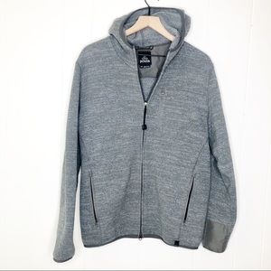 Prana full zip fleece jacket